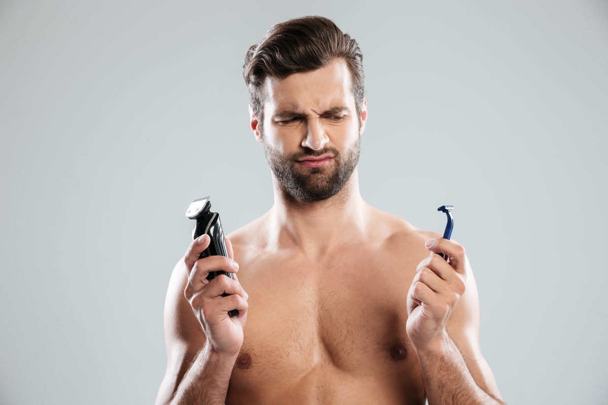 Männer Bartkontur — dauerhaft definiert statt täglich rasiert