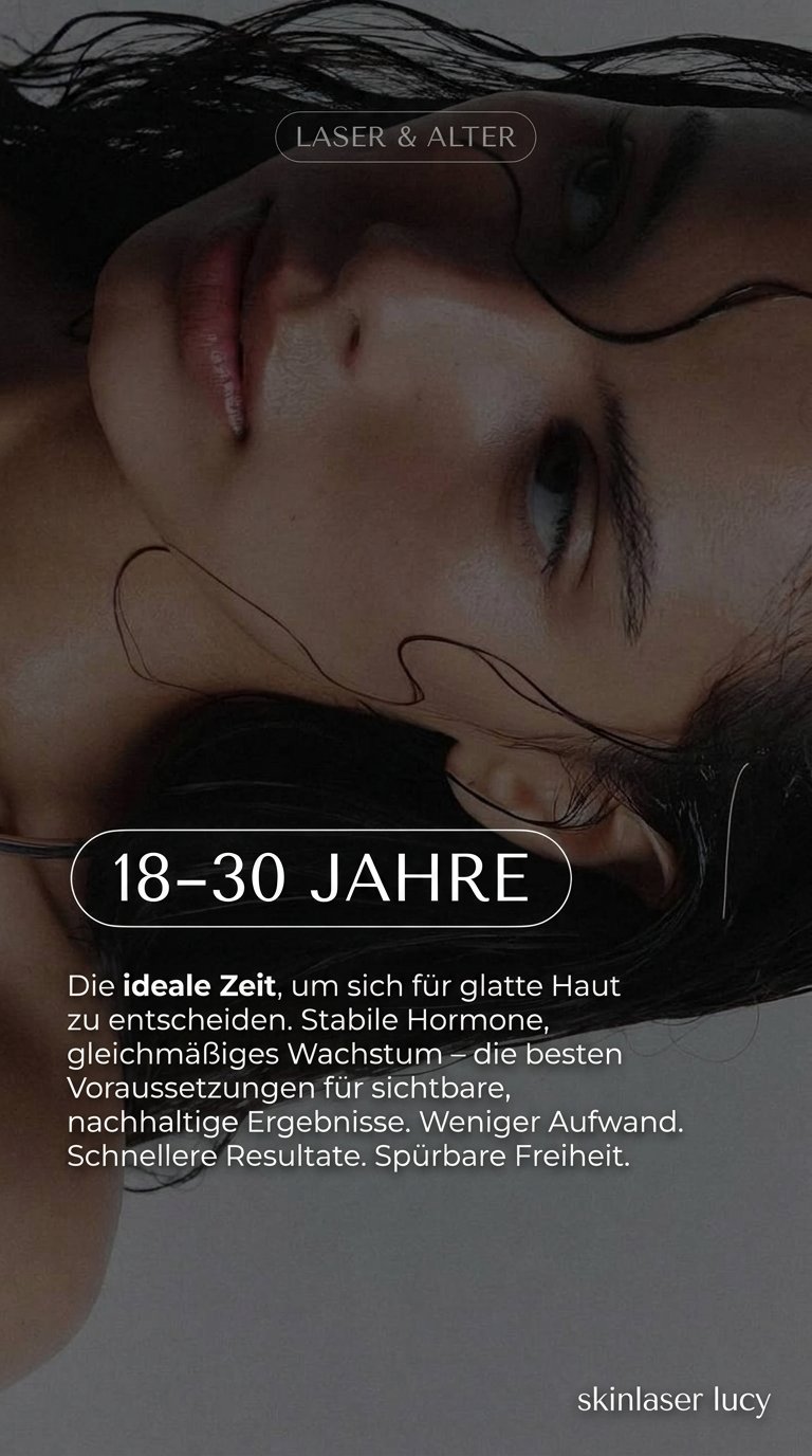Laserhaarentfernung 18 bis 30 Jahre München – Skinlaser Lucy
