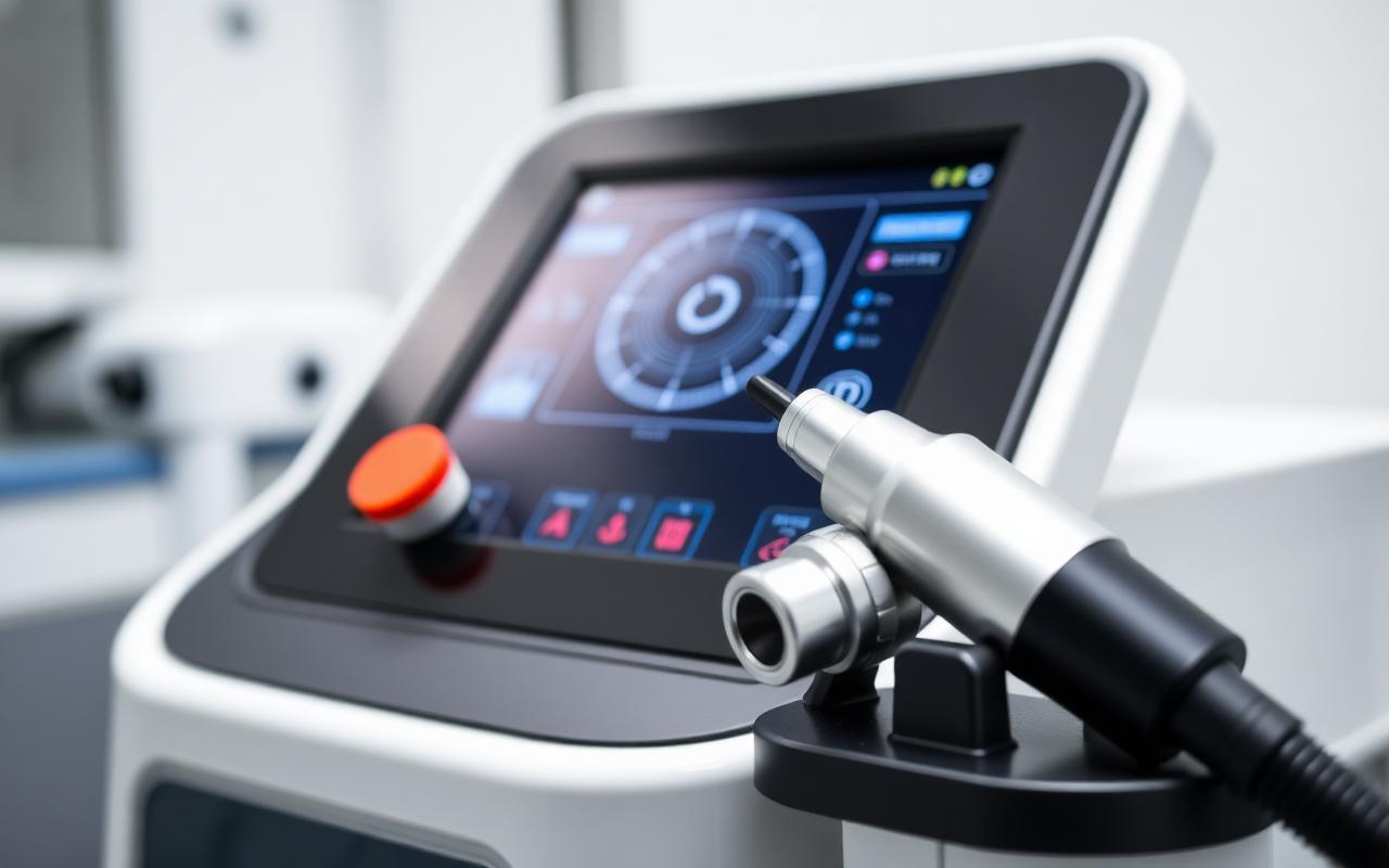 NiSV-zertifizierter Diodenlaser bei Skinlaser Lucy Haarentfernung Munich in München